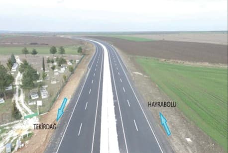 Tekirdağ-Muratlı D100 Devlet Karayolu Projesi